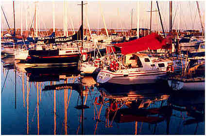 Hastings Boat Marina in Western Port Bay - Victoria