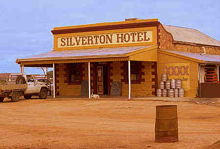 Silverton Hotel in outback Australia